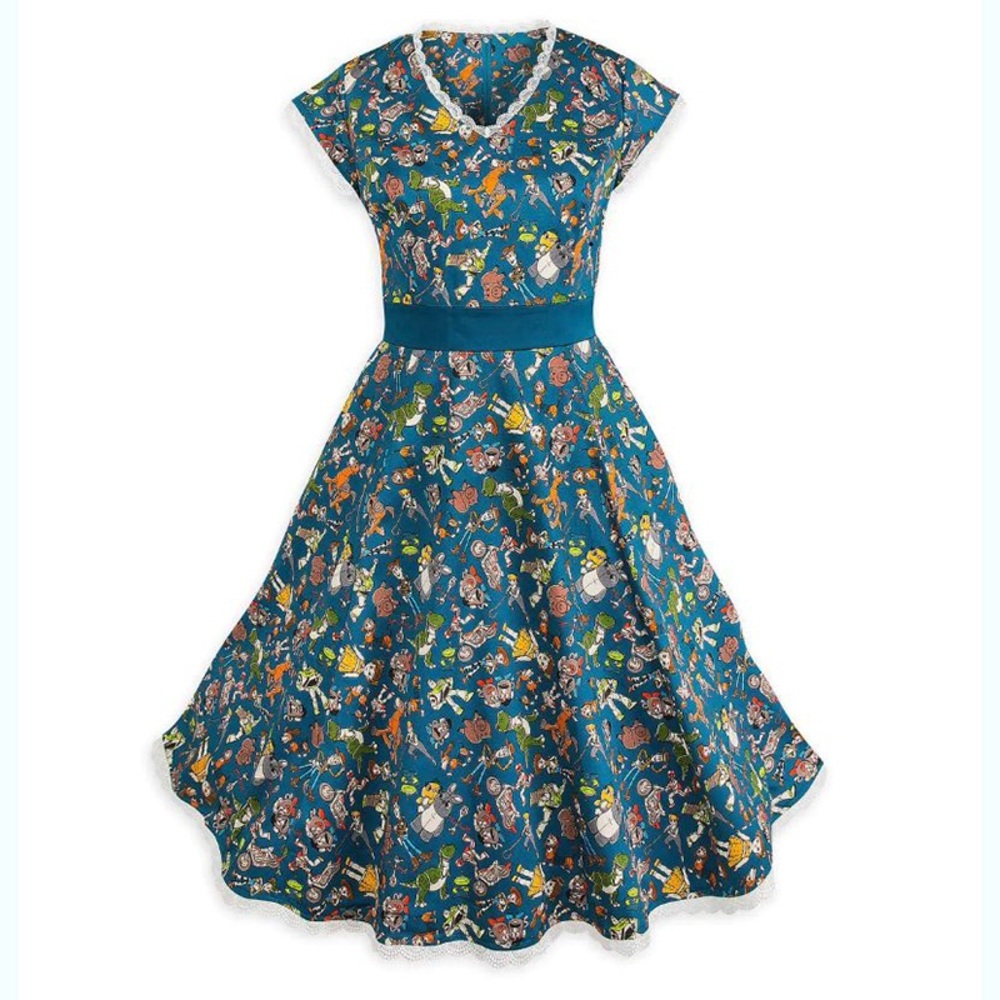 Disney Parks The Dress Shop Vintage Pixar Toy Story 4 Womens Dress (L)
